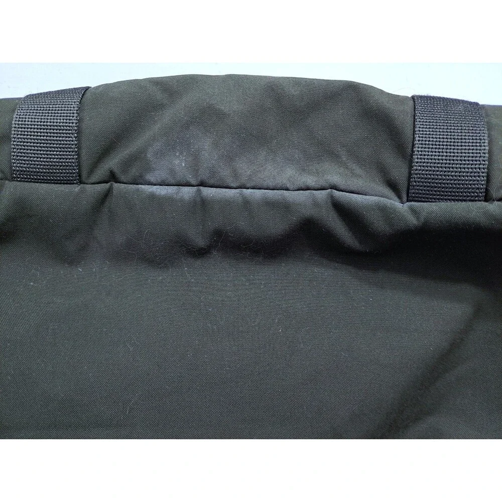 Fjallraven Greenland 30L Duffle Travel Bag Leather Logo G-1000 Green Canvas